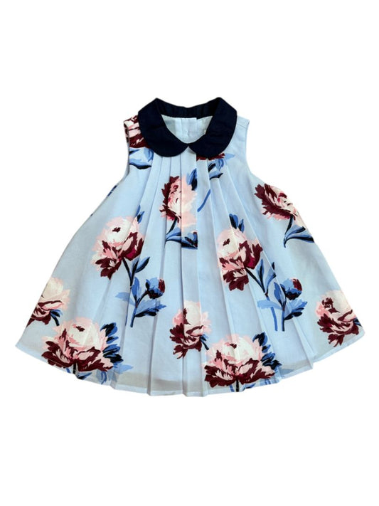 NEW S/L PEONY PLEATED DRESS & BLOOMERS