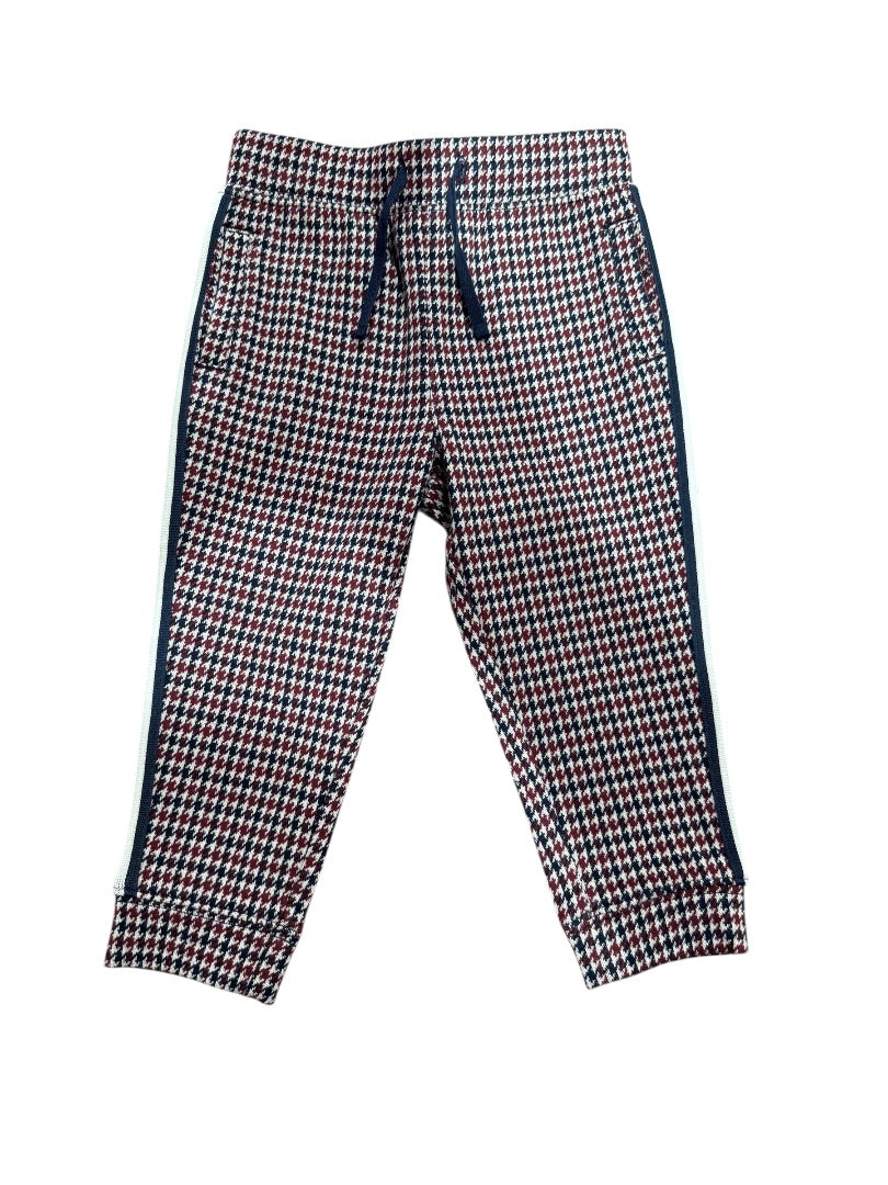 HOUNDSTOOTH KNIT JOGGERS