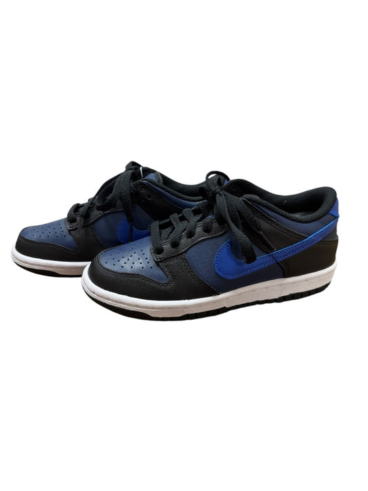 MIDNIGHT NAVY LOW DUNK SNEAKERS