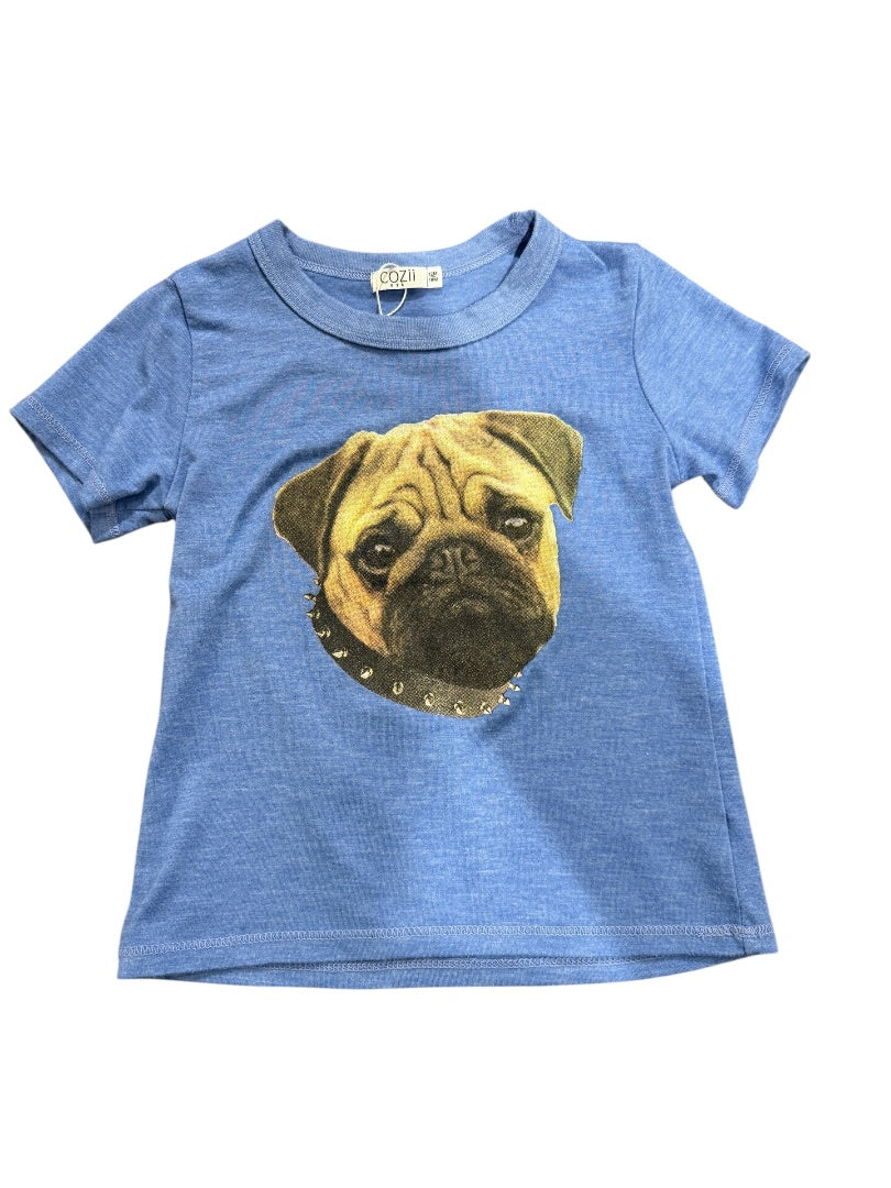 L/S PUG ZIP HOODIE, S/S TEE & JOGGERS (RETAIL $150)