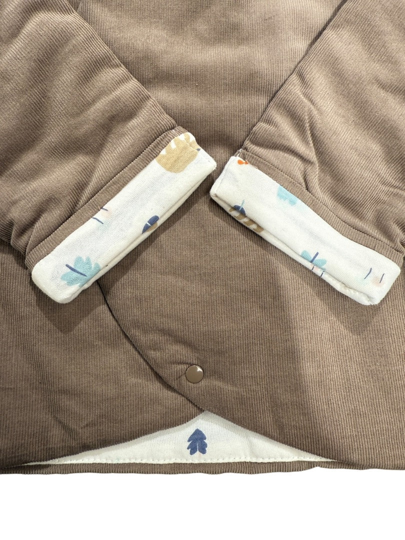 NEW L/S CORDUROY LINED JACKET