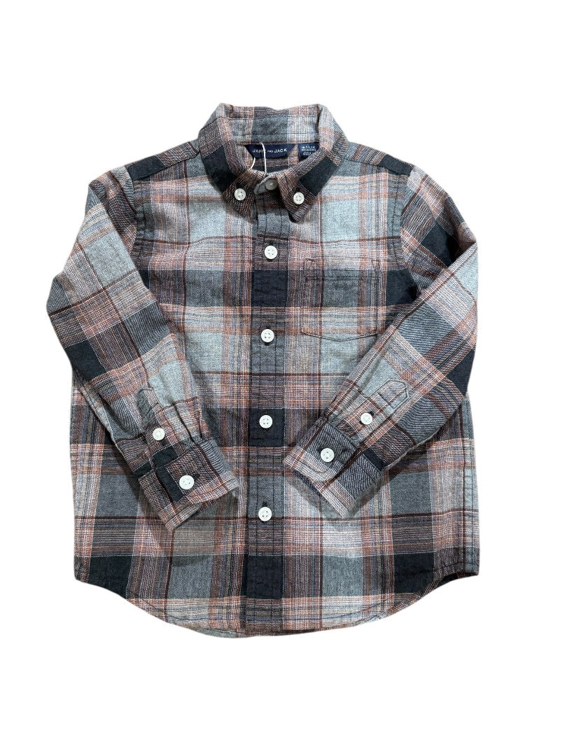 L/S PLAID DRESS SHIRT