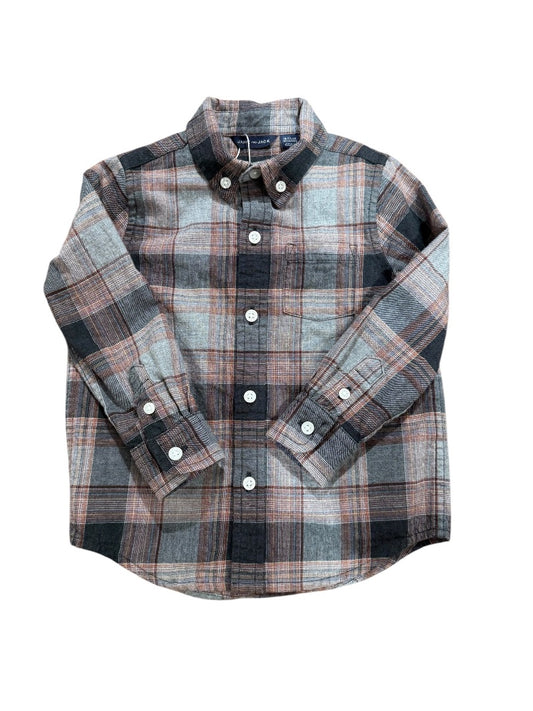 L/S PLAID DRESS SHIRT