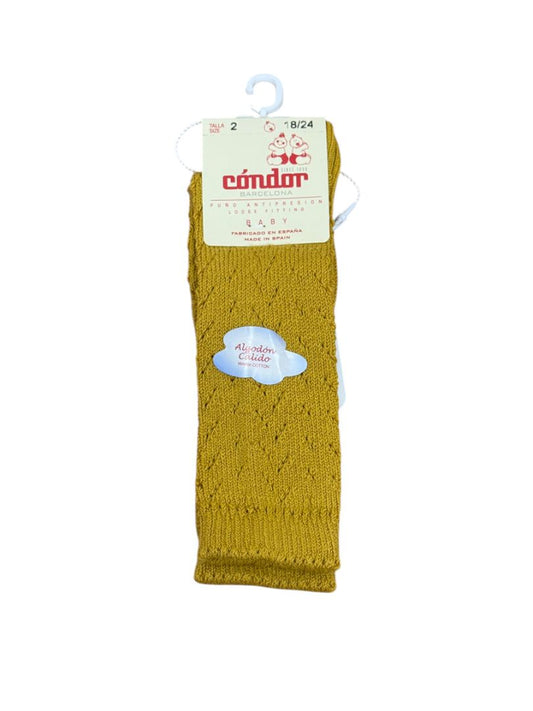 NWT WARM CROCHET KNEE HI SOCKS