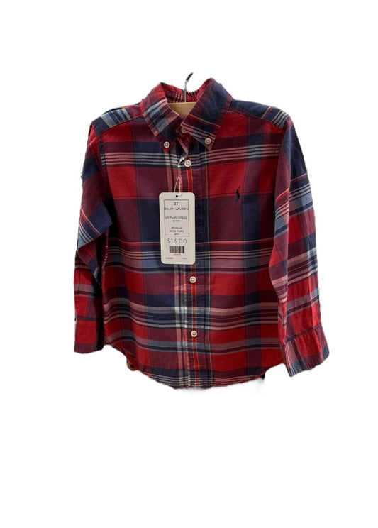 L/S PLAID DRESS SHIRT