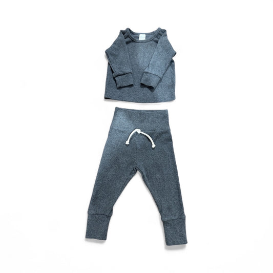 L/S RIBBED TEE & JOGGERS