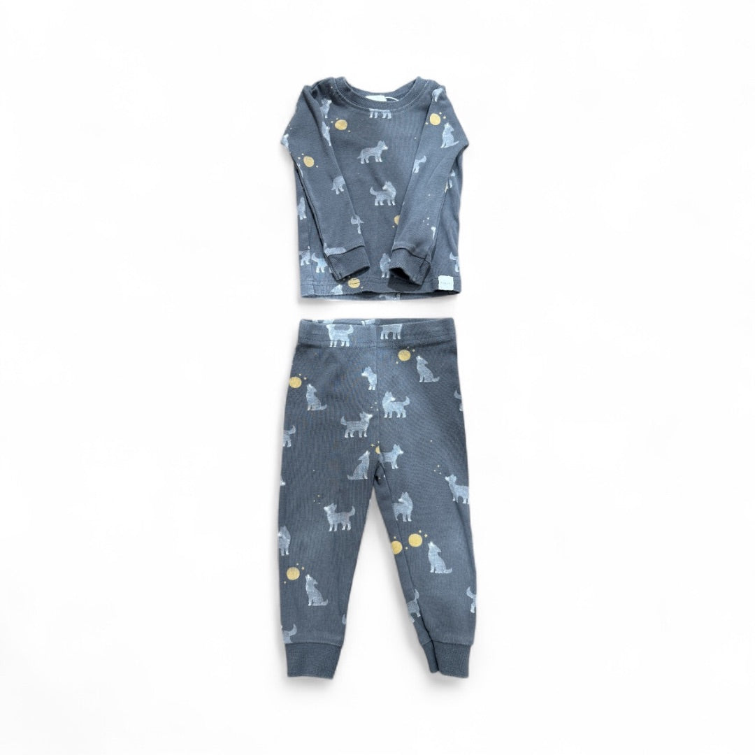 L/S WOLF TOP & PANTS