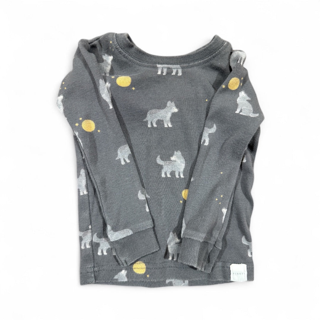 L/S WOLF TOP & PANTS