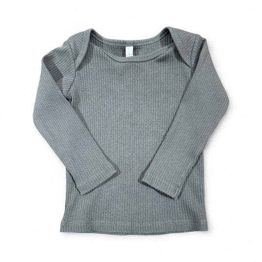 L/S RIBBED TEE