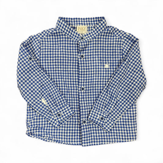 L/S PLAID DRESS SHIRT