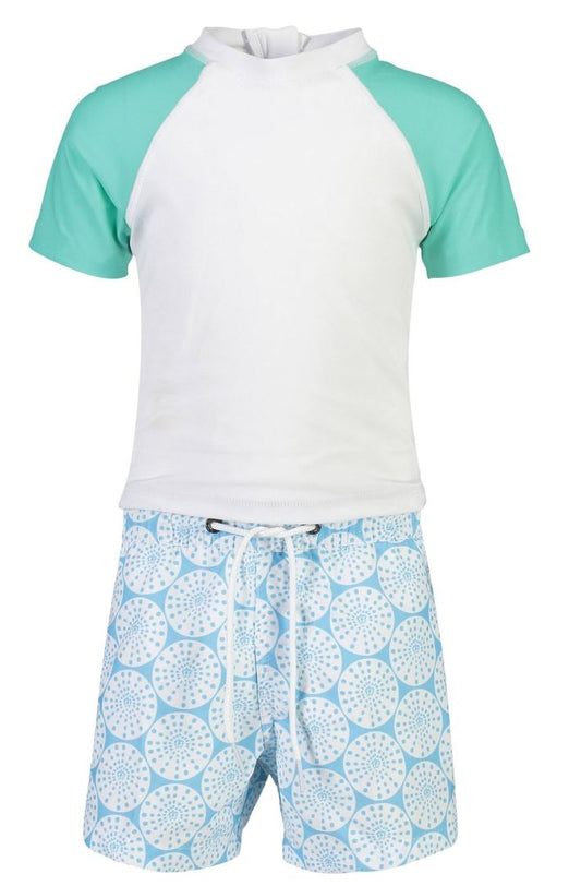NEW S/S OCEANIA RASHGUARD & TRUNKS