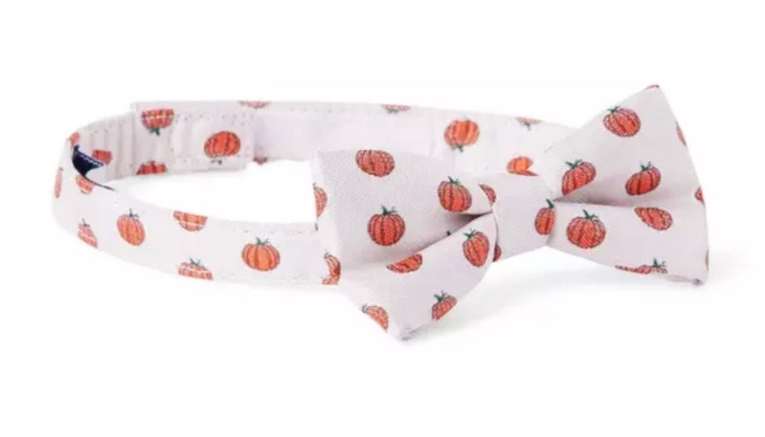 NEW PUMPKIN BOW TIE